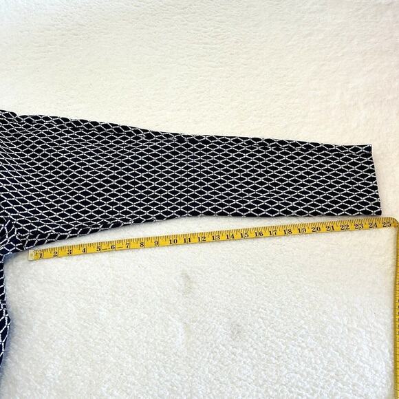 GAP Pants Women's Slim City Fit Navy & White Print Ankle 8R - Picture 7 of 7